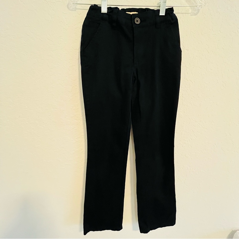 Cherokee Girls Navy Blue Pants School Uniform Size 10 Adjustable Waist